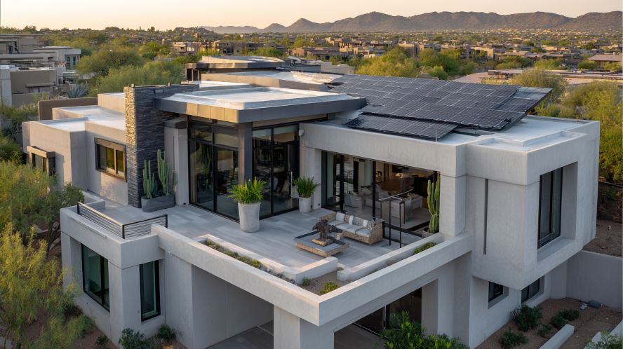 Foam Roofs and Solar Panels Are the Perfect Pair